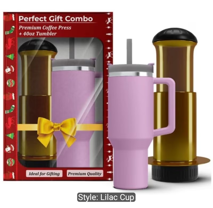 Perfect Gift Coffee Press Combo