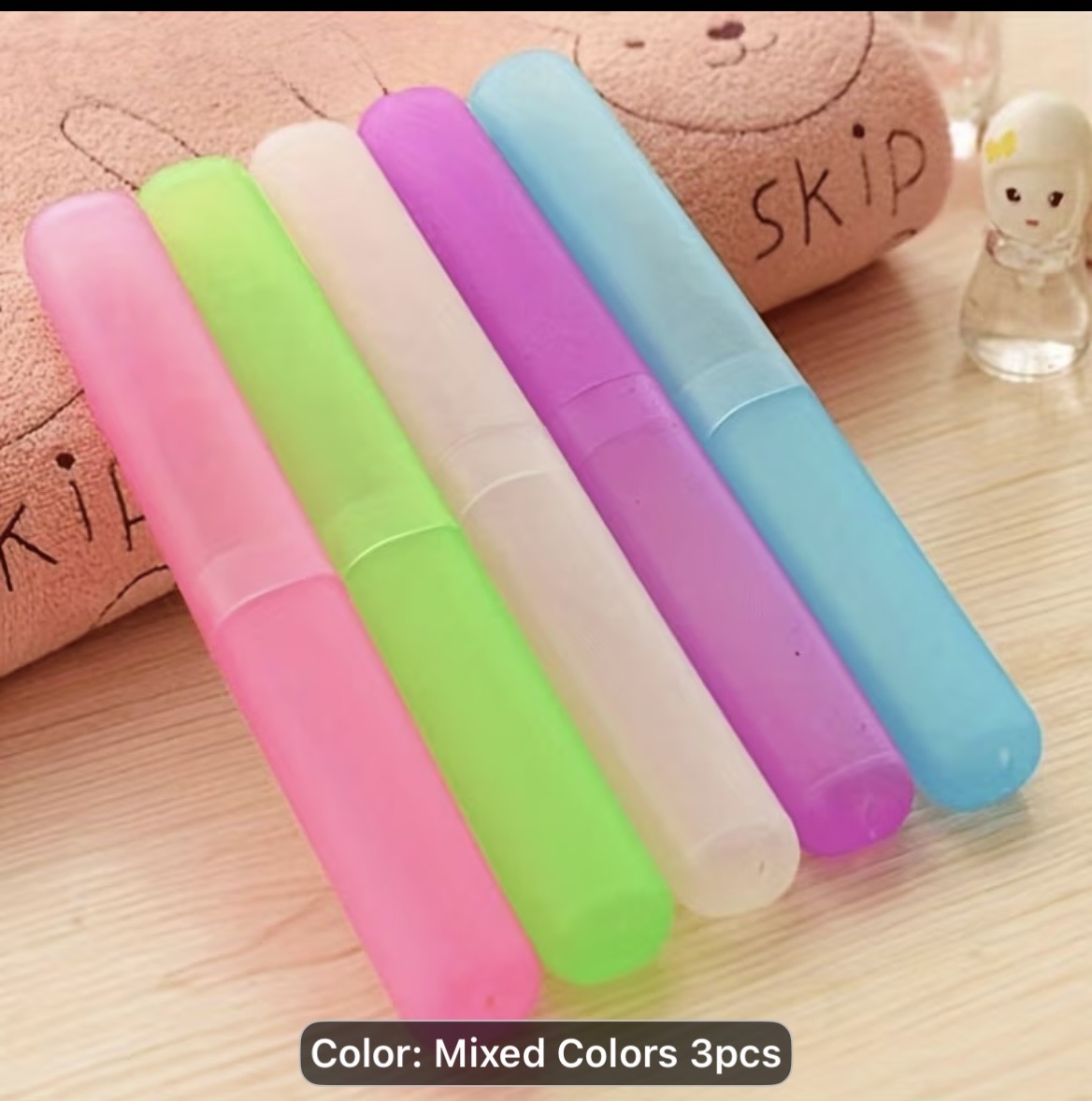Toothbrush Travel Case Set