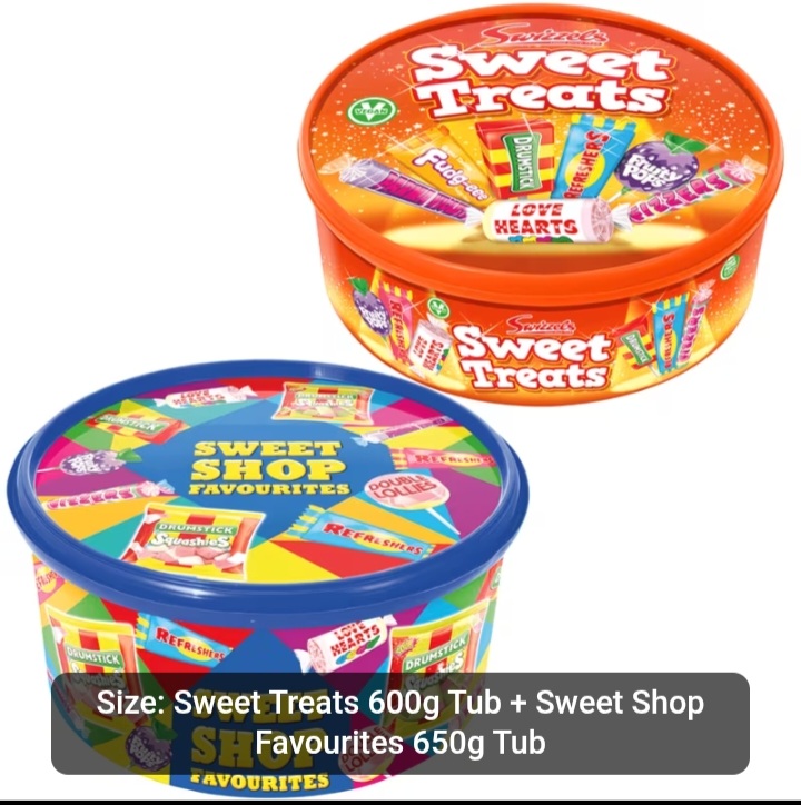 Sweet Treats & Sweet Shop Favourites Gift Tubs