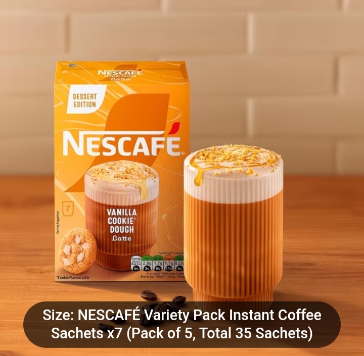 NESCAFÉ Variety Pack Instant Coffee Sachets