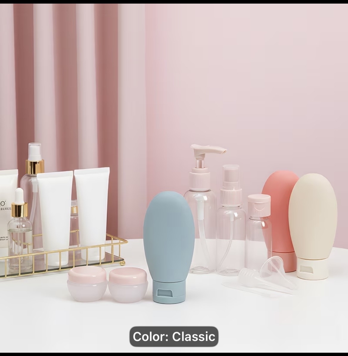 Travel Toiletry Bottles Set