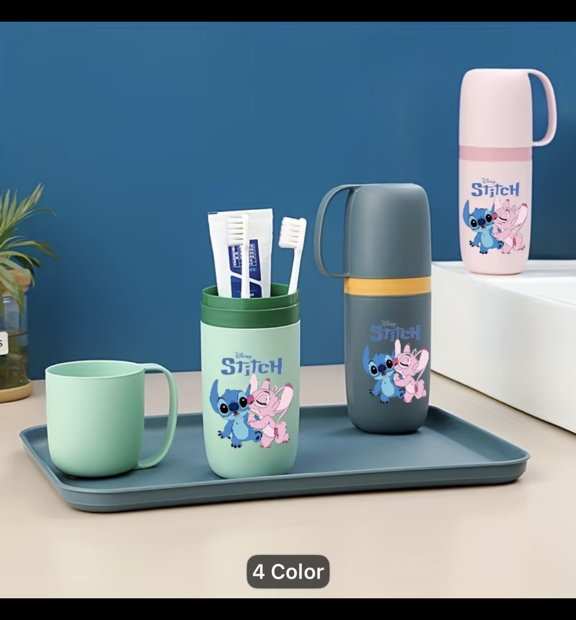 Portable Toothbrush Travel Container