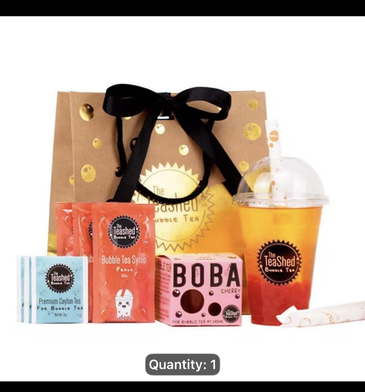 The TeaShed Bubble Tea Gift Set