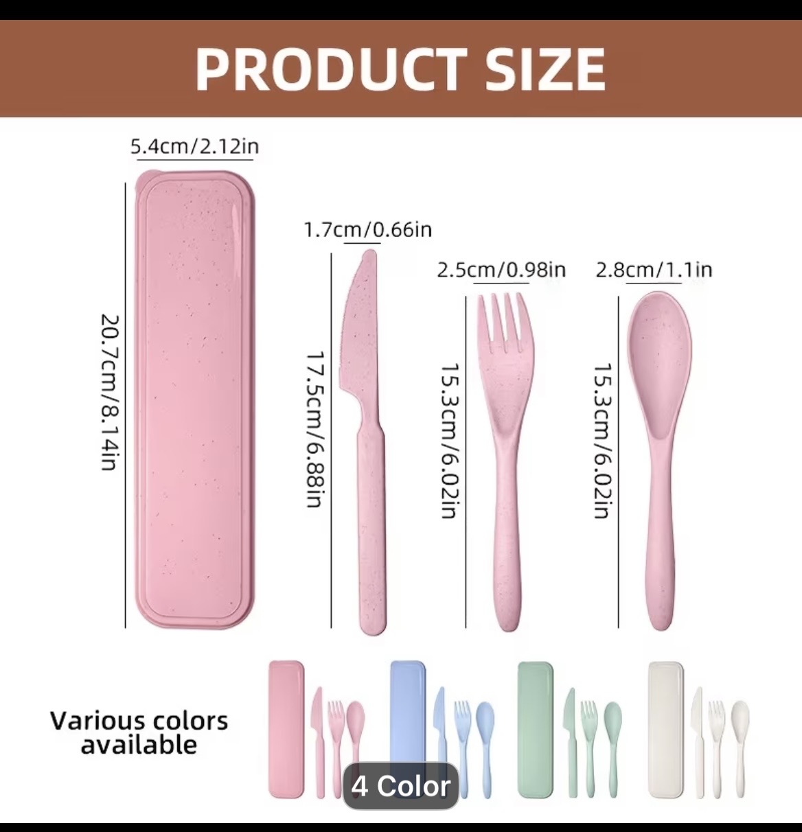 Portable Cutlery Set