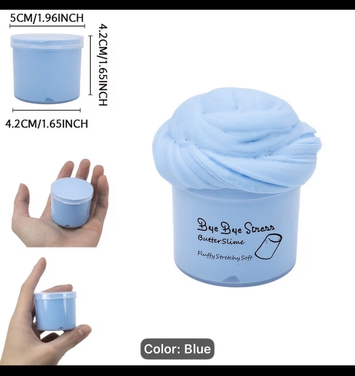 Butter Slime Blue