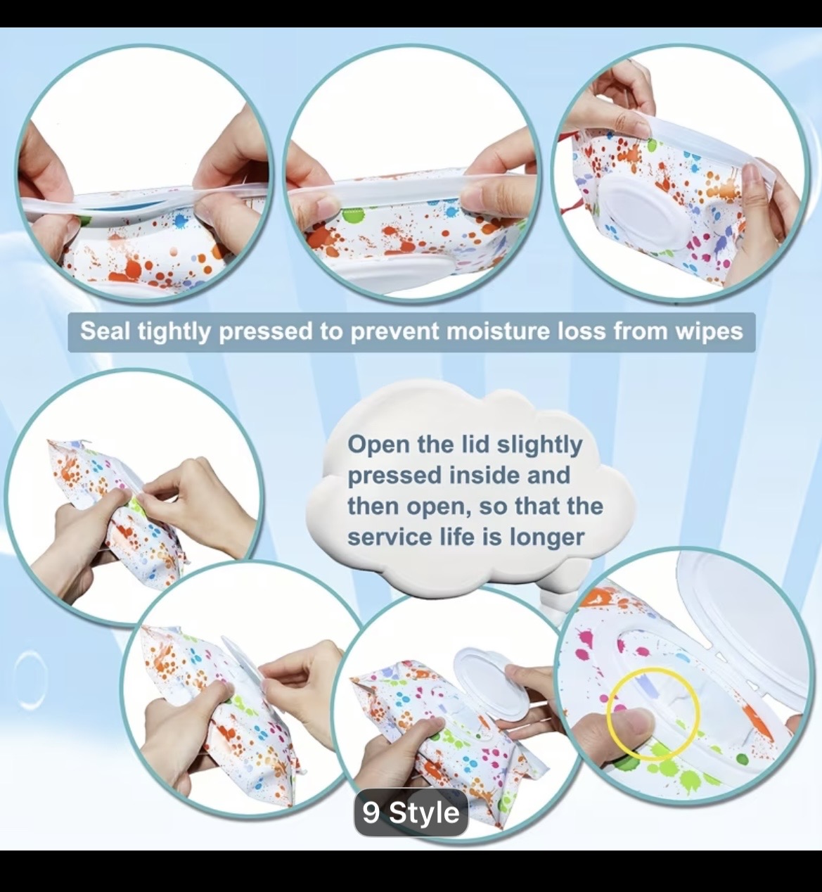 Moisturizing Wet Wipes Pouch