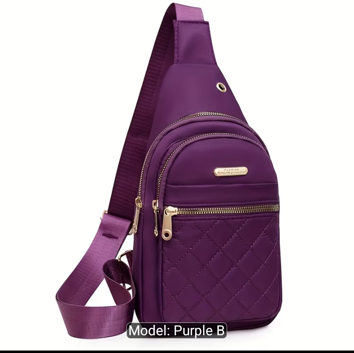Pink Crossbody Sling Bag