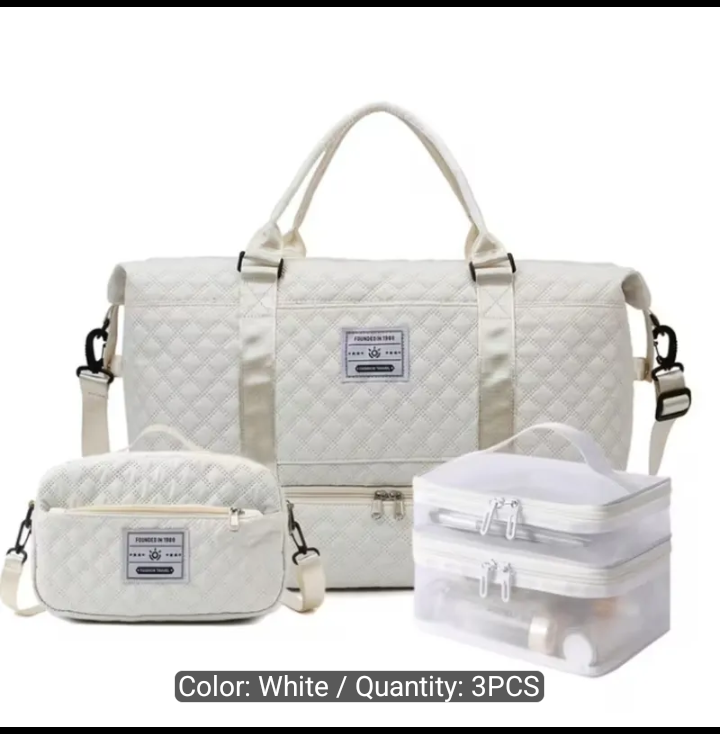 3pcs Large Capacity Fitness Travel Bag set