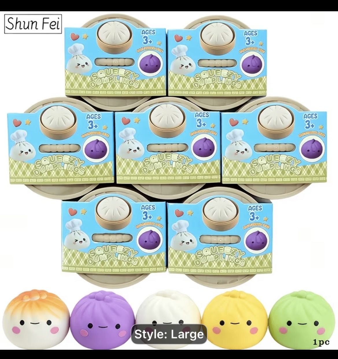 Cute Bun Squishy Toy