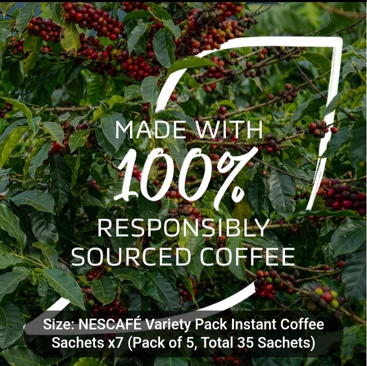 NESCAFÉ Variety Pack Instant Coffee Sachets