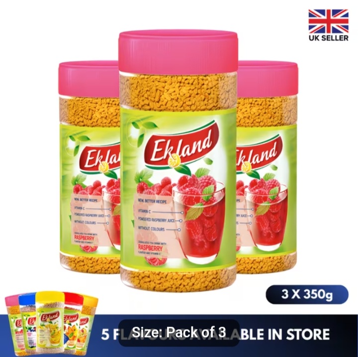 Ekland Instant Raspberry Drink 350g
