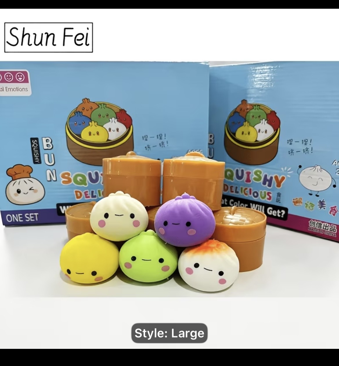 Cute Bun Squishy Toy