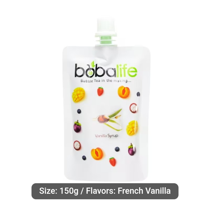Bobalife French Vanilla Syrup