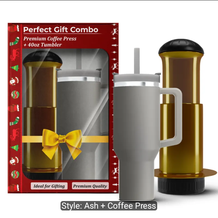 Perfect Gift Coffee Press Combo