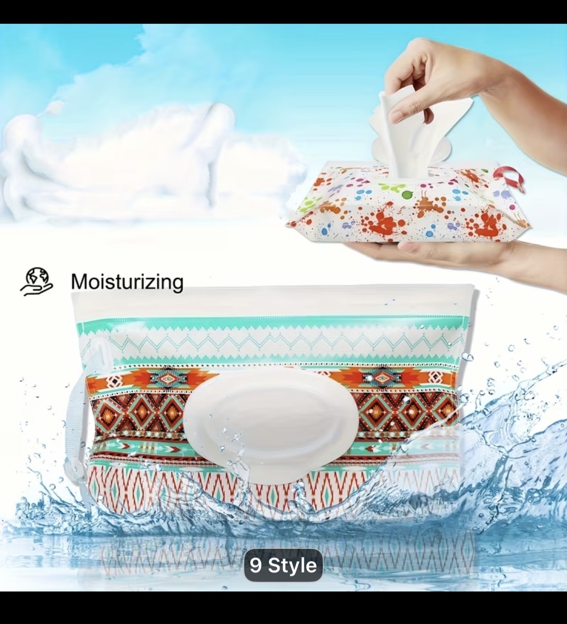 Moisturizing Wet Wipes Pouch