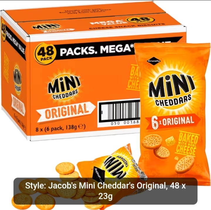 Jacob's Mini Cheddars Original Mega Pack