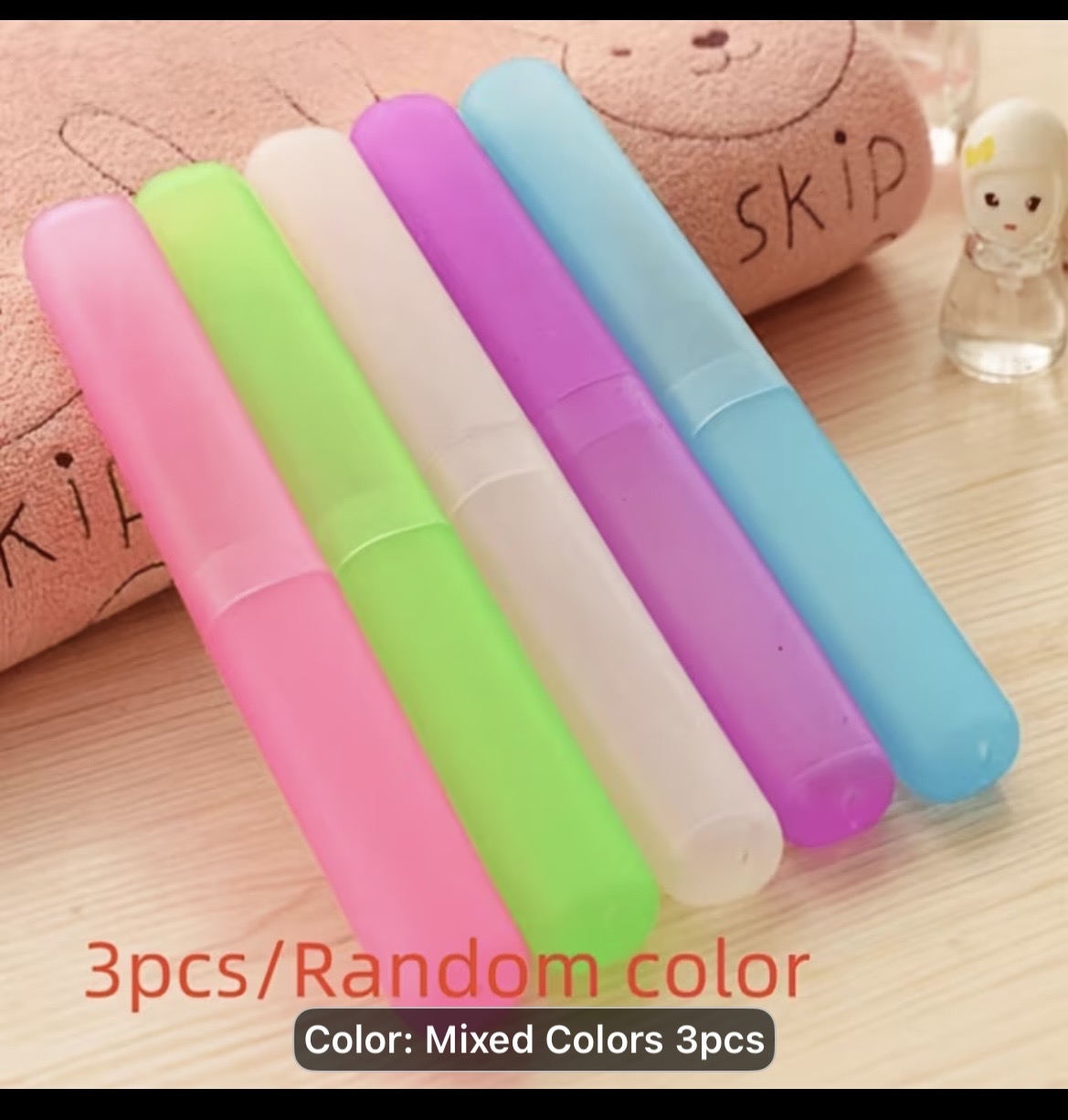 Toothbrush Travel Case Set
