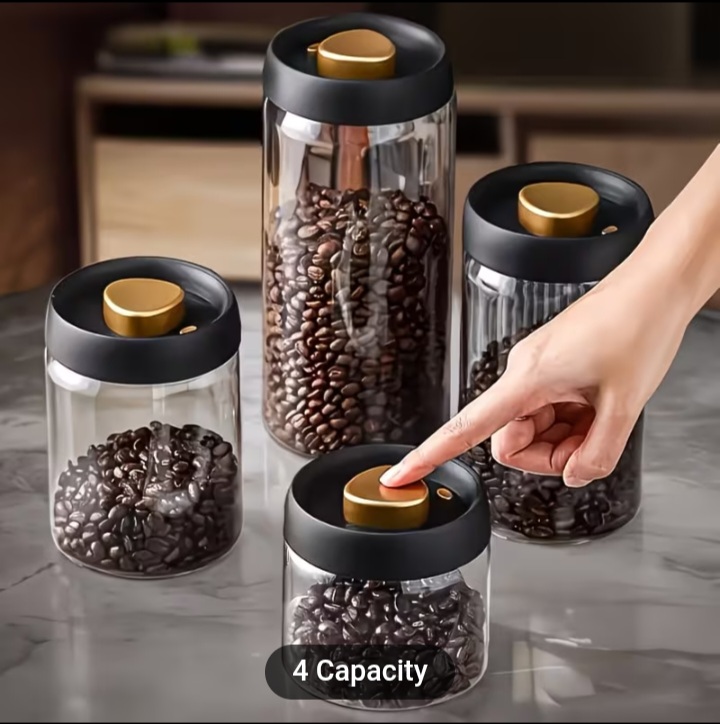 Airtight Coffee Storage Jar