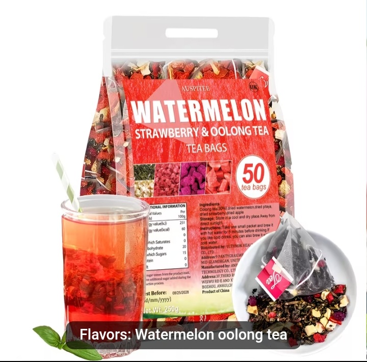 Watermelon Strawberry & Oolong Tea Bags
