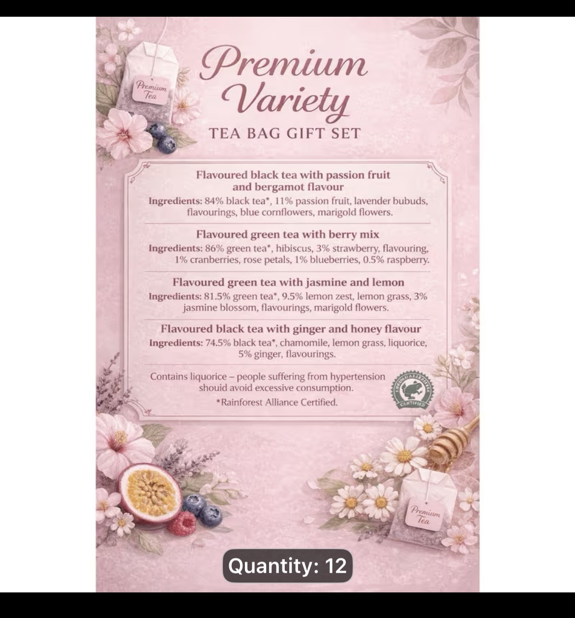 Joyful Tea Box – 4 Premium Flavours