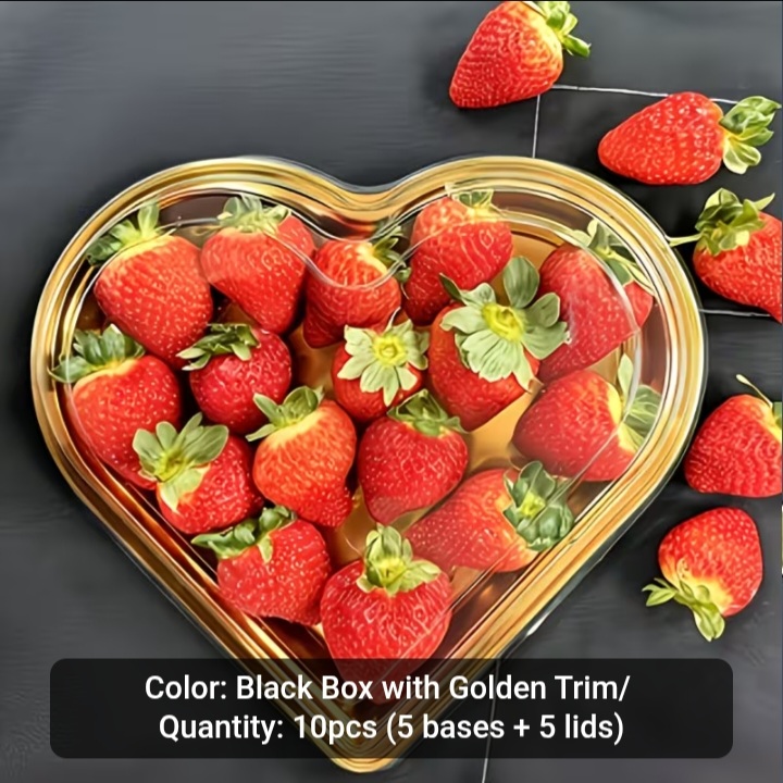 Heart-Shaped Strawberry Gift Box
