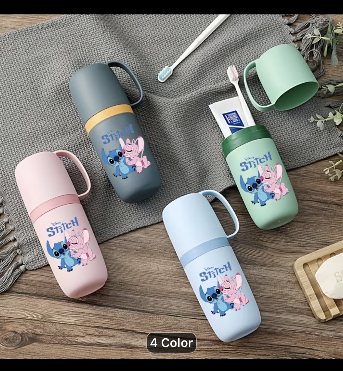 Portable Toothbrush Travel Container