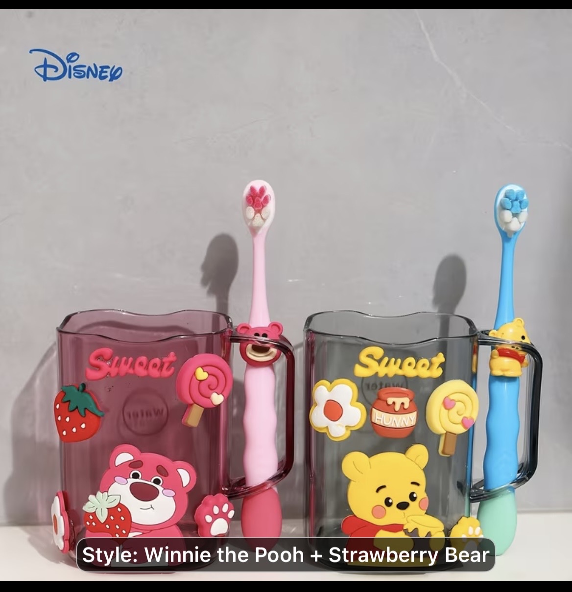 Disney Stitch Toothbrush & Cup Set