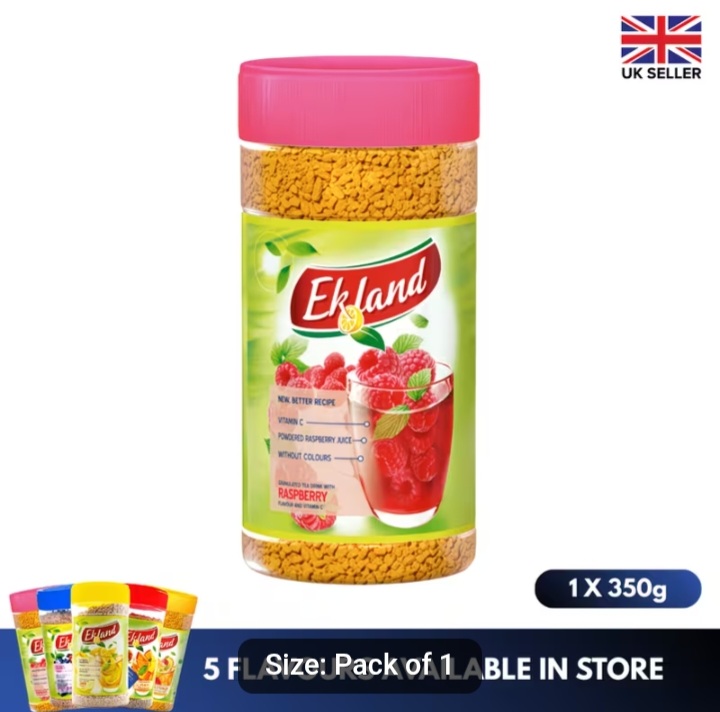 Ekland Instant Raspberry Drink 350g