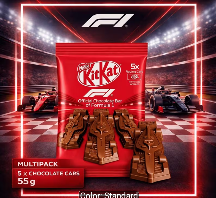 KitKat F1 Racing Cars Multipack