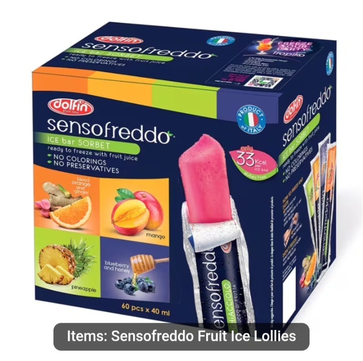 Sensofreddo Ice Bar Sorbet