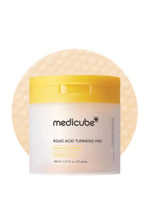 Medicube Kojic Acid Turmeric Toner Pad