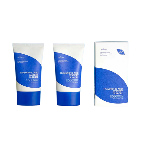 Isntree Hyaluronic Acid Watery Sun Gel SPF50+ PA++++ Twin Pack
