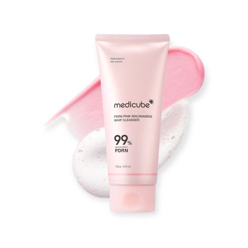 Medicube PDRN Pink Niacinamide Whip Cleanser