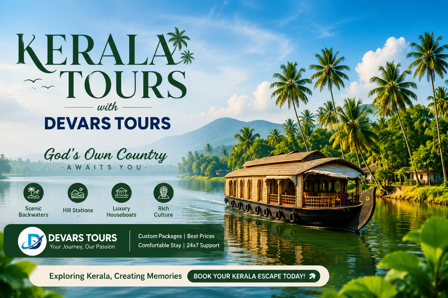 Discover Kerala with Devars Tours