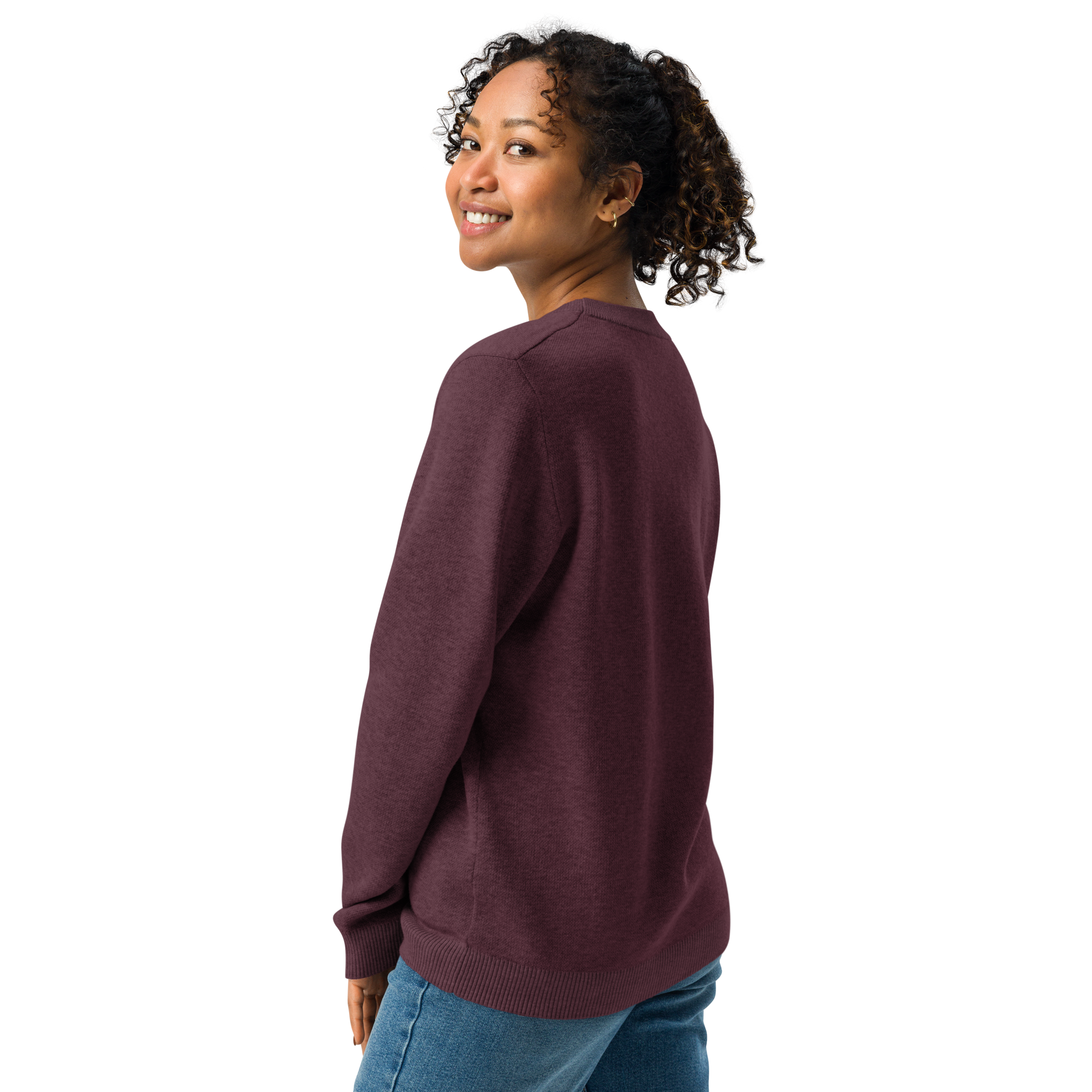 Queen’s Ornament — Peacock Harmony in Deep Burgundy & Burnt Orange