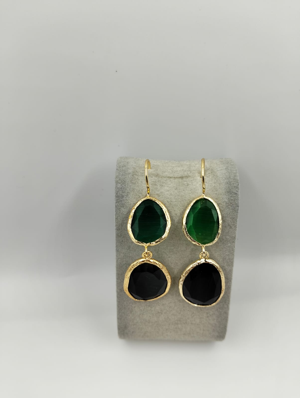Boucles d'oreilles pierres naturelles