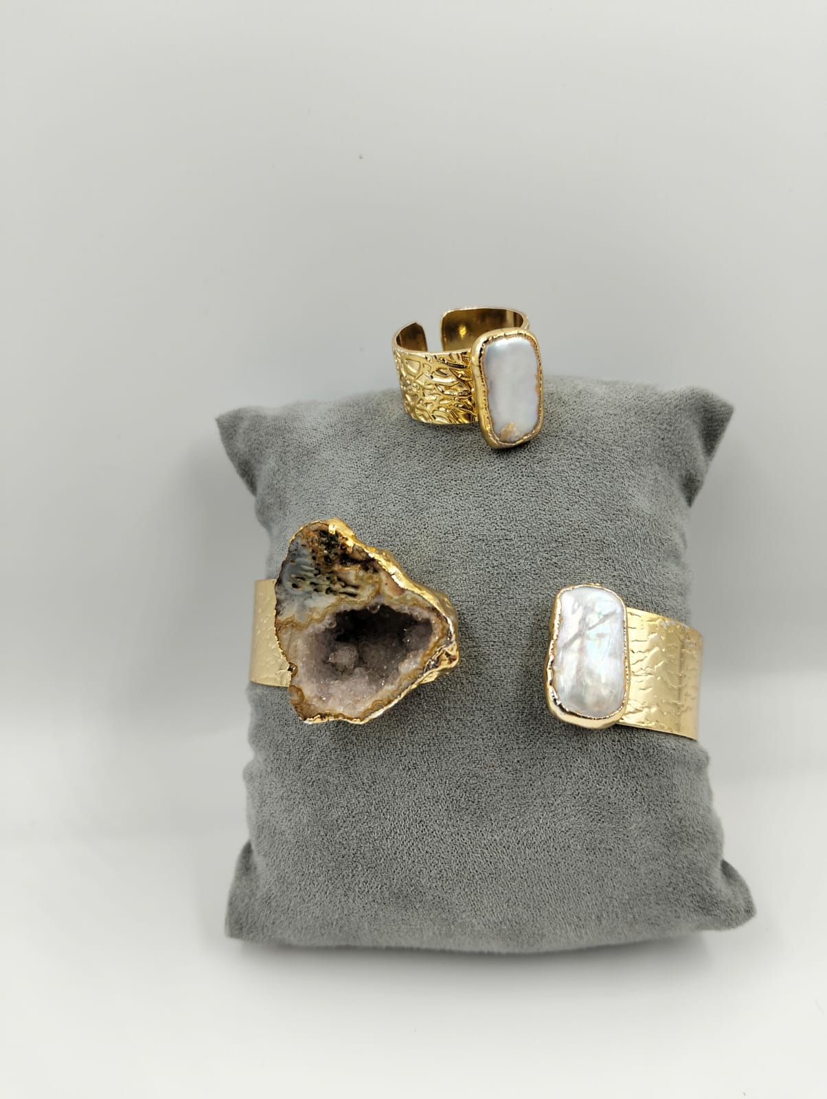 Ensemble bijoux dorés