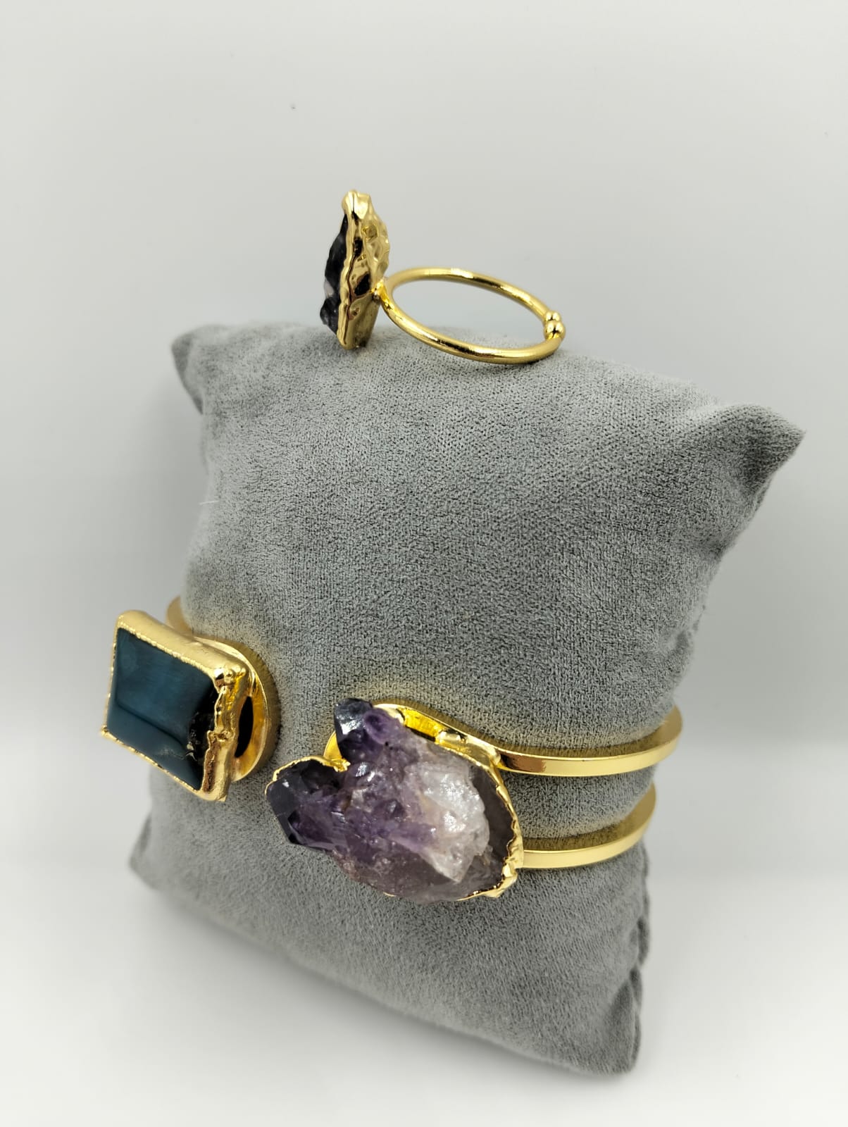 Parure bijoux pierres naturelles
