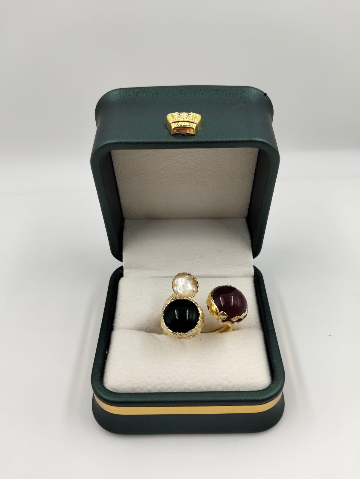 Bague duo élégante
