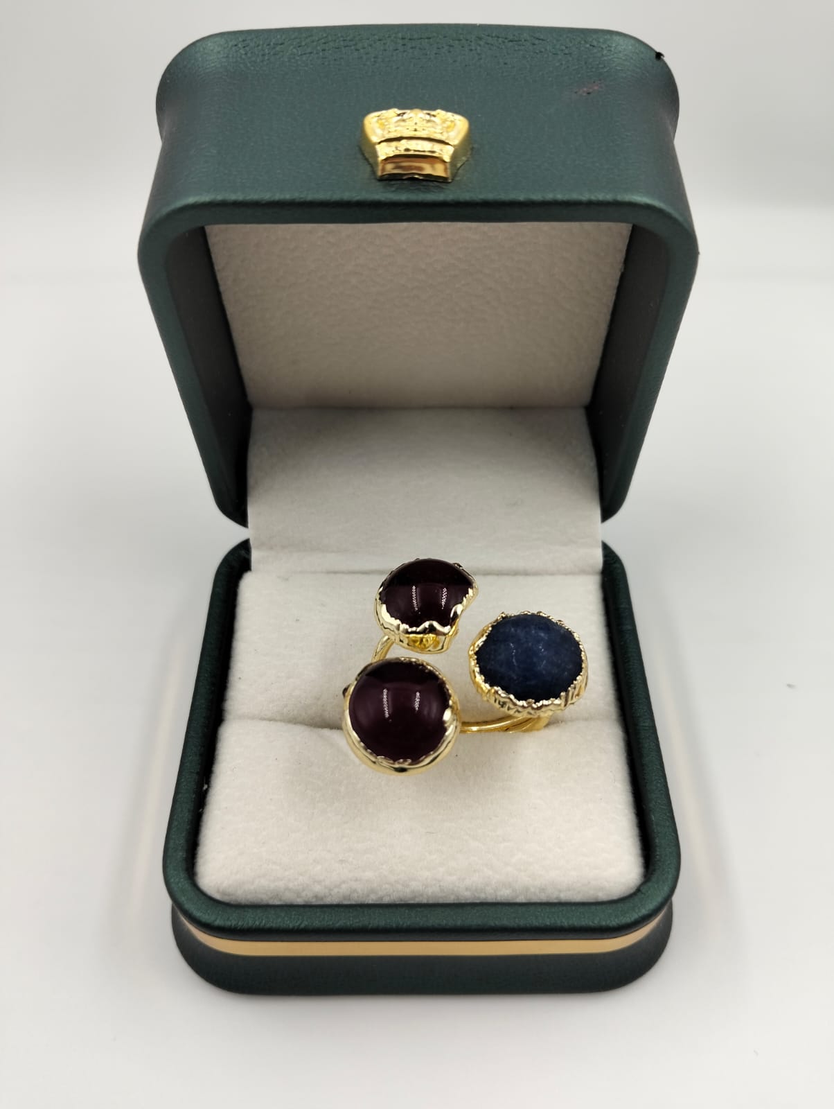 Bague duo élégante
