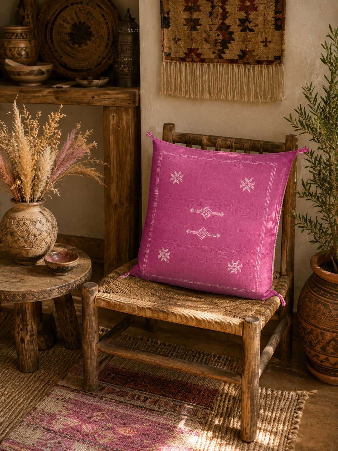 Coussin Sabra Rose