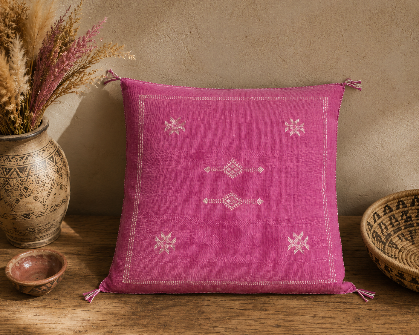 Coussin Sabra Rose
