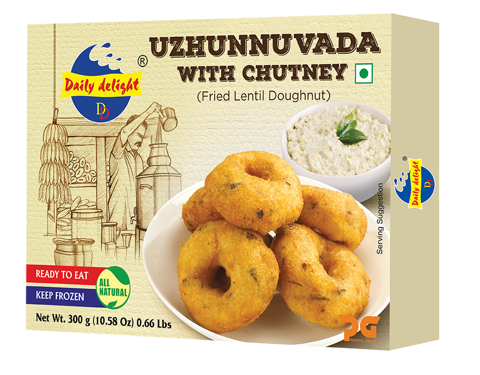 Daily Delight Uzhunnuvada with Chutney