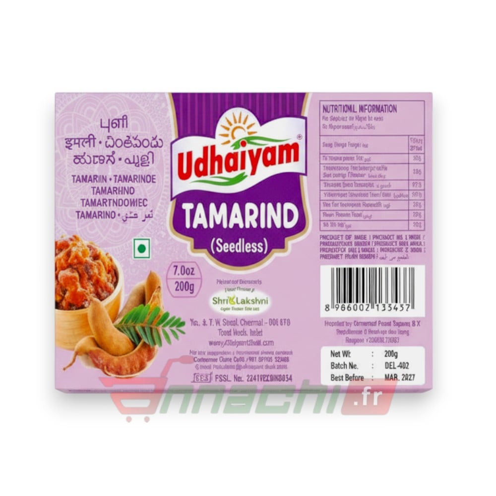 Udhaiyam Tamarind (seedless)വാളൻപുളി