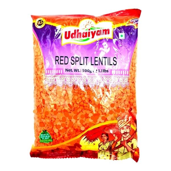 Udhaiyam Red Split Lentsils