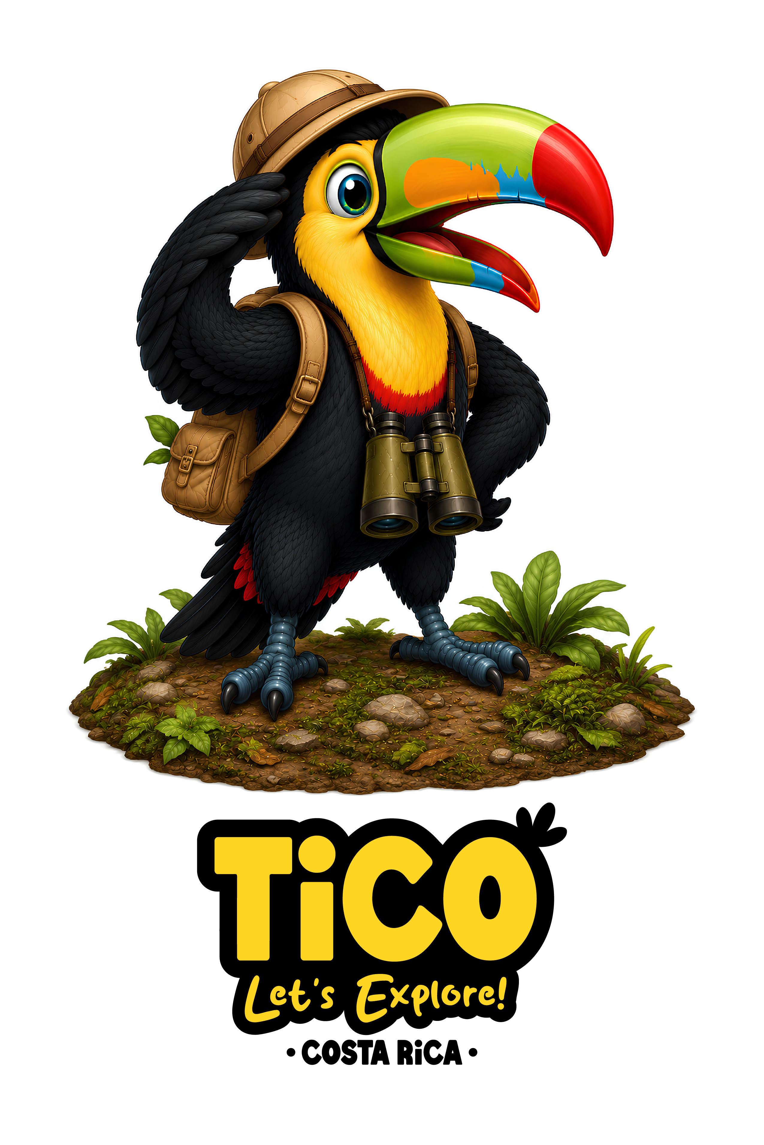Camiseta Infantil Tico Explorador