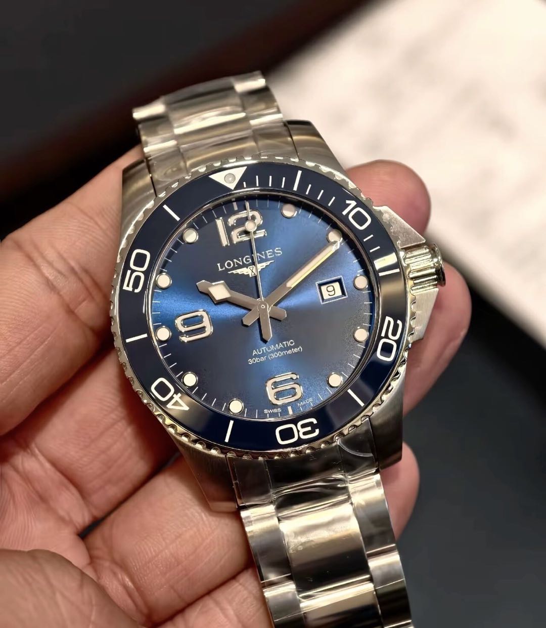 Stainless Steel Men's Dive Watch