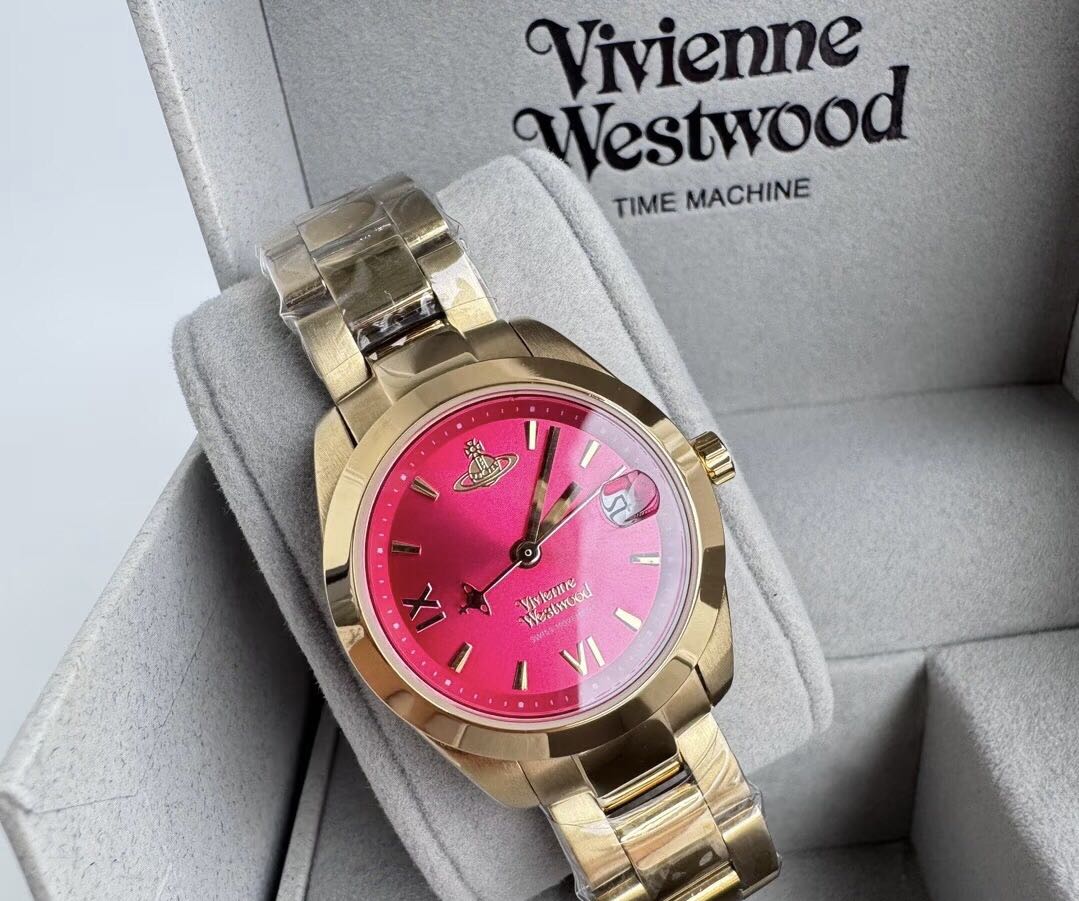 Vivienne Westwood Gold Wristwatch