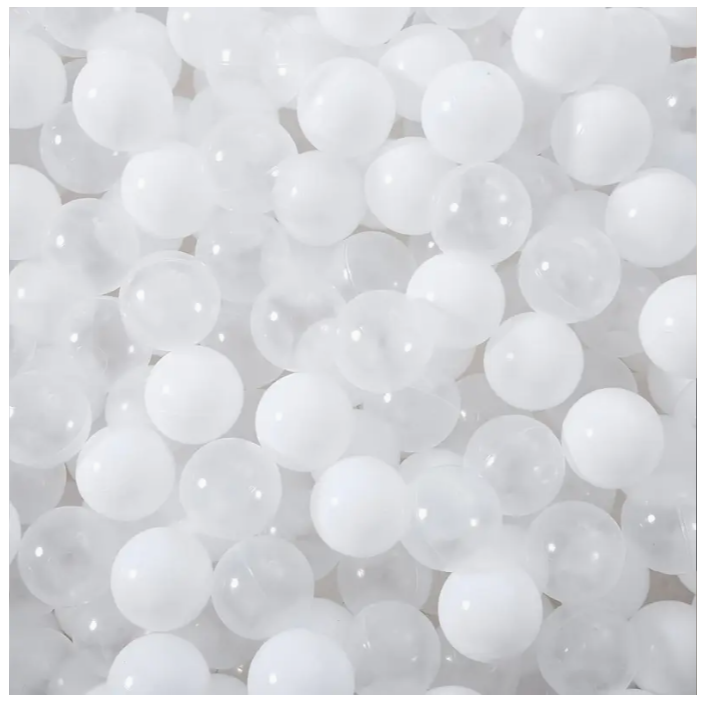 Pelotas para Alberca  blancas 100 pzs.