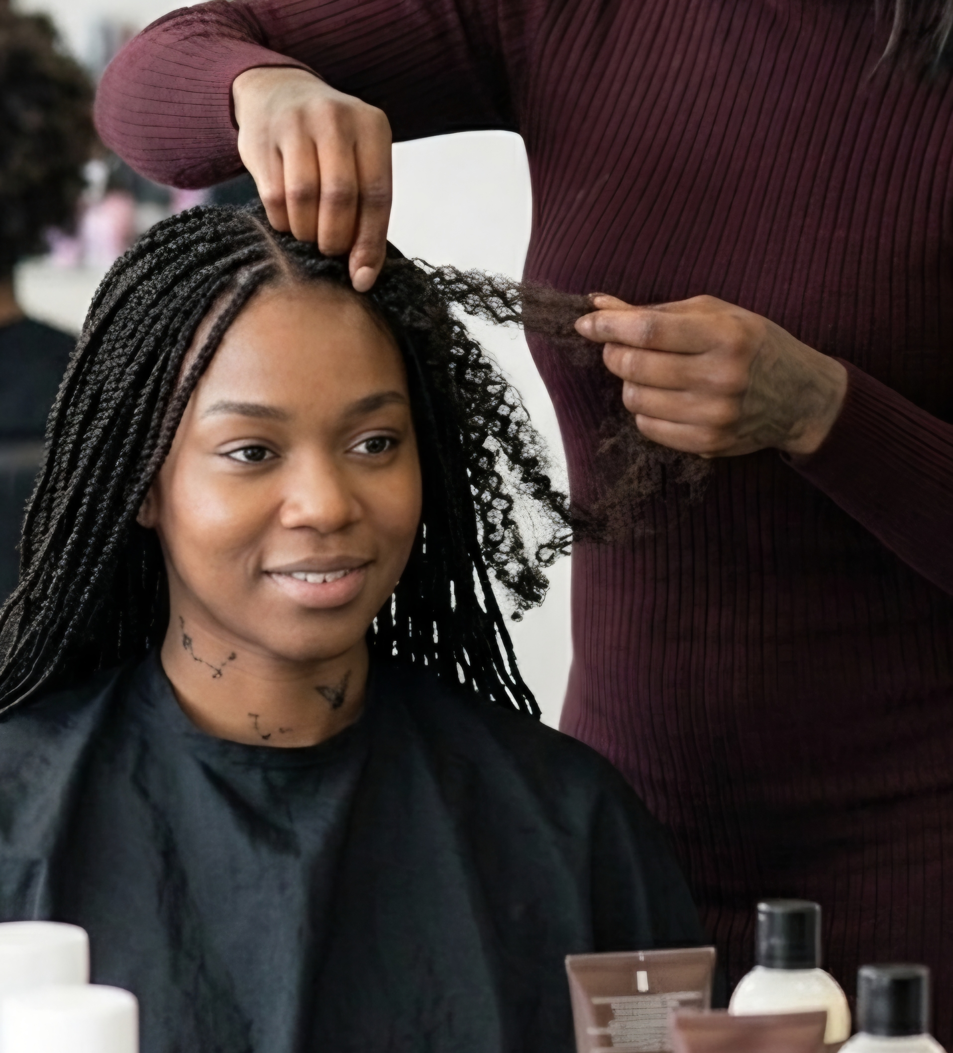 Cornrows, Braids & Weaves Take-Down and Wash
